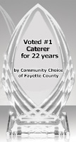 #1 Caterer for 22 years